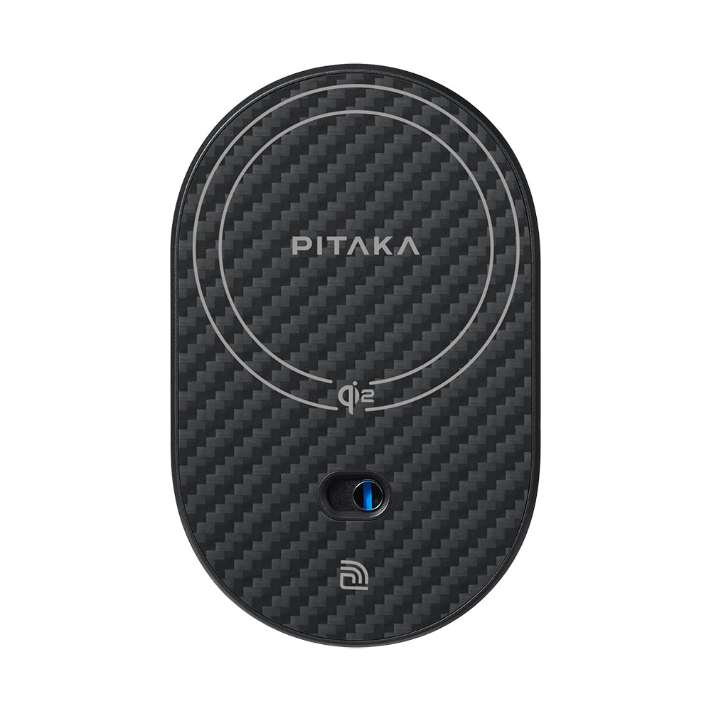 Pitaka MagEZ Pro 2 M-safe Şarj Özellikli Qi2 Aramid Fiber Araç Telefon Tutucu Pitaka MagEZ Pro 2 M-safe Şarj Özellikli Qi2 Aramid Fiber Araç Telefon Tutucu